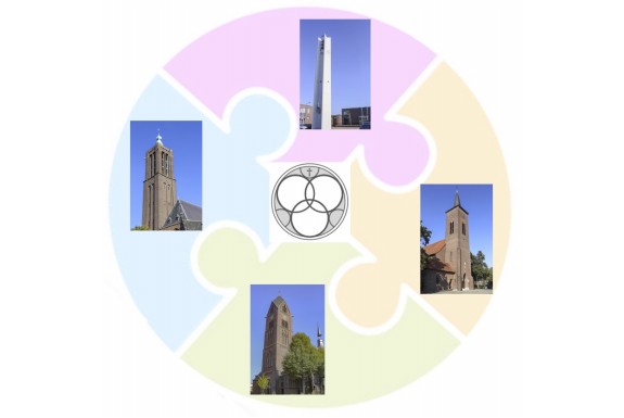 Kerkepaortje april met de info over Pasen